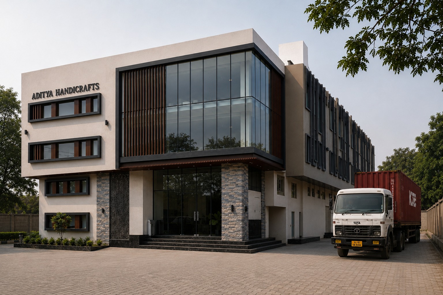 Aditya Handicrafts factory showcase